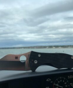 Spyderco Yojimbo 2 Specialty Tactical Knife with 3.2" CPM S30V Steel Black Wharncliffe Blade and Durable Black G-10 Handle - PlainEdge - C85GP2 Steel Blade 61 71VtxmLhDLL