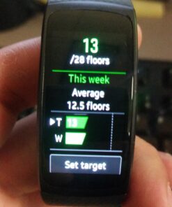 Samsung Gear Fit2 Smartwatch Large, Black 55 71Vty3IvWzL