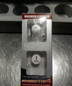 UTG 1"/2PCs Low Pro Max Strength Picatinny Rings, 18mm Wide 31 71Vu6glbwDL