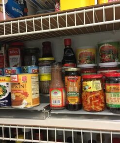 DecoBros Spice Rack 3 Tier Expandable Cabinet Spice Organizer Step Shelf Organizer (31.75~63.50 cm), Chrome 25 71VuOePhM7L