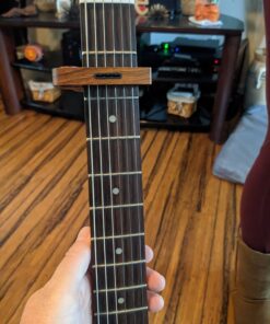 Capo Guitar Capo with Pick Holder for Acoustic and Electric Guitar, Ukelele, Bass, Banjo with Guitar Picks (rose wood) rose wood 44 71VuX00yGcL