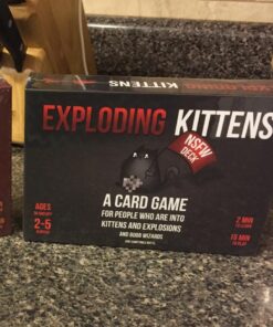 NSFW by Exploding Kittens - Card Games for Adults & Teens - A Russian Roulette Card Game (Package May Vary) EK NSFW 32 71Vv90KAYL