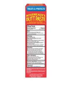 Boudreaux's Butt Paste Maximum Strength Diaper Rash Cream, Ointment for Baby, 4 oz Tube 4 Ounce 27 71VvItcyvL