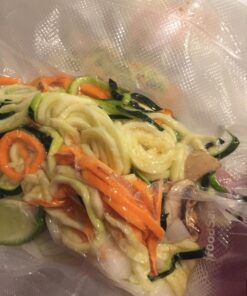 FoodSaver 5800 Series Vacuum Sealer Machine, 2-In-1 Automatic Bag-Making Vacuum Sealing System with Handheld Vacuum Sealer for Airtight Food Storage and Sous Vide, FS5860, Silver 33 71VvedZvTIL