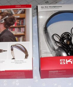 Koss KTXPRO1 Titanium Portable Headphones with Volume Control, Single, Standard Packaging 43 71Vvi3MjKqL