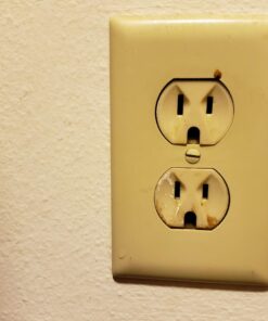 Maximm Cable 3 Ft 360° Rotating Flat Plug Extension Cord/Wire, 16 AWG Multi 3 Outlet Extension Wire, 3 Prong Grounded Wire - White - UL Certified 3 Feet 38 71Vw Z2n4hL