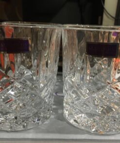 Marquis by Waterford Markham Double Old Fashion Set of 4, 11 oz, Clear Double Old Fashioned 36 71Vw5tqQXZL