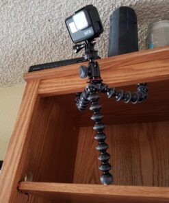 Joby JB01503 GorillaPod 1K Kit. Compact Tripod 1K Stand and Ballhead 1K for Compact Mirrorless Cameras or Devices up to 1k (2.2lbs). Black/Charcoal. 39 71VwATAVmQL