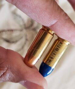 B's Dry Fire Snap Caps - A.K.A. B's Dummy's - Dummy 9mm Luger Training Caps Blue Brass (10 Pack) 27 71VxYP0SXL