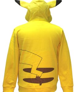 Alternative view of Pokemon Boys' Pikachu Costume Hoodie 7 Years Yellow