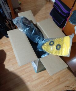 INTEX 68347EP Seahawk 2 Inflatable Boat Set: Includes Deluxe 48in Aluminum Oars and High-Output-Pump – SuperStrong PVC – Fishing Rod Holders – 2-Person – 520lb Weight Capacity 47 71W 6cJJXDL 1