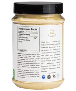 Alternative view of bixa BOTANICAL Licorice Root Powder (Glycyrrhiza glabra/Mulethi) | Effective in Hyper-Acidity | Sore Throat | Respiratory Problems | Immunity Support | 200g (7Oz) 7 Ounce (Pack of 1)