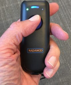 NADAMOO Wireless Barcode Scanner Compatible with Bluetooth Function, 2.4G Wireless & Wired 3-in-1 Bar Code Scanner Portable USB CCD Reader, Work with Tablet iPhone iPad Android Windows Mac OS Blue 26 71W KgyNK4L