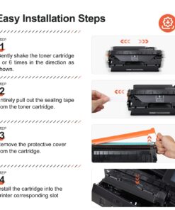 v4ink 2PK Compatible Toner Cartridge Replacement for HP 80X CF280X CF280A Toner Ink High Yield for HP Pro 400 M401 M401a M401d M401dn M401dne M401dw M401n MFP M425dn M425dw Printer 11 71W g6evniL