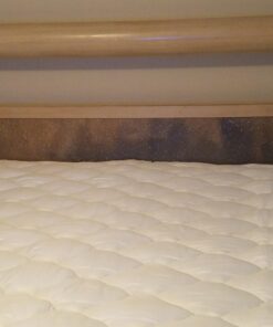 ExceptionalSheets Pillow Top Mattress Pad - Found in Marriott Hotels with Fitted Skirt and 18" Deep Pockets - Supportive Pillowtop Mattress Pad Cover with Cluster Fiber - King Size 29 71W iPaTjML