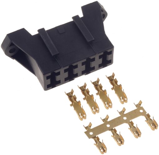 Dorman 85668 Black Fuse Block Holds 4 Blade Fuses