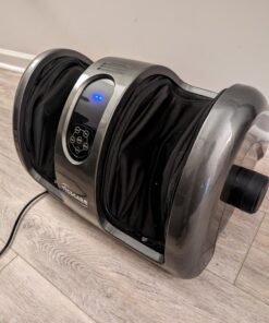 TISSCARE Shiatsu Massage Foot Massager Machine - Improves Blood Flow Circulation, Deep Kneading & Tissue with Heat/Remote, Neuropathy, Plantar Fasciitis, Diabetics, Pain Relief Upgrade Gray 34 71W09ZYJjzL