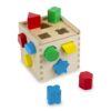 Melissa & Doug Shape Sorting Cube - Classic Wooden Toy With 12 Shapes - Kids Shape Sorter Toys For Toddlers Ages 2+ 8 71W0K0nMd5L