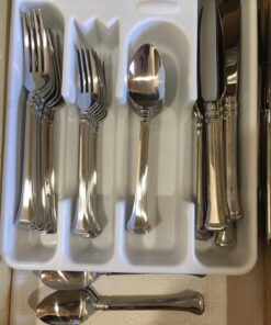 Rubbermaid Cutlery Tray, Small, White 19 71W12mH9 QL