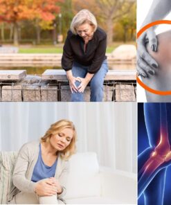 SENIOR ICARE Knee Warmers, Elastic Cotton Knee Sleeves - For Women, Men, Circulation Improvement and Joint Pain Relief for Arthritis Knees, Knitted Binchotan Charcoal Yarn, One Pair, Made in Japan 20 71W1bT3xY L