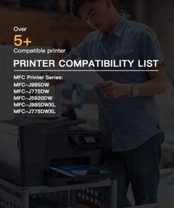 E-Z Ink (TM Compatible Ink Cartridge Replacement for Brother LC20E XXL for use with MFC-J985DW, MFC-J775DW, MFC-J5920DW, MFC-J985DWXL, MFC-J775DWXL(4 Black, 2 Cyan, 2 Magenta, 2 Yellow, 10 Pack) 22 71W1q0uKydL