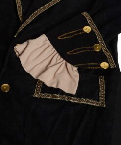 California Costumes Men Deluxe Pirate Captain Medium Black, Brown 10 71W2KcoPN4L