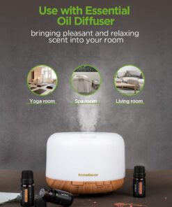 Onepure Essential Oils, 6 x 10ml Essential Oils Gift Set for Diffuser Humidifier Massage Aromatherapy (Lavender, Tea Tree, Eucalyptus, Lemongrass, Orange, Peppermint) 6 Scents 23 71W2YWZF fL