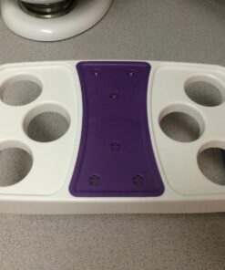 Wilton Decorating Bag Stand - Organize Icing Bags for Easy Reach and Quick Treat Decorating, Holds Flower Nails to Dry Buttercream Flowers, 6-Cavity 30 71W2fDBPx8L