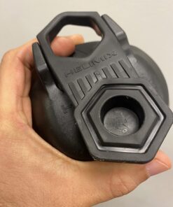 HELIMIX 2.0 Vortex Blender Shaker Bottle Holds Upto 28oz | No Blending Ball or Whisk | USA Made | Portable Pre Workout Whey Protein Drink Shaker Cup | Mixes Cocktails Smoothies Shakes | Top Rack Safe 28 oz Black 30 71W2srhz1L