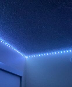 TJOY 100ft Bluetooth LED Strip Lights, Music Sync LED Lights Strip, RGB Color Changing LED Lights with Remote,Smart Phone APP Control, LED Lights for Bedroom,TV,Room DIY (APP+Remote +Mic) 43 71W34G349NL