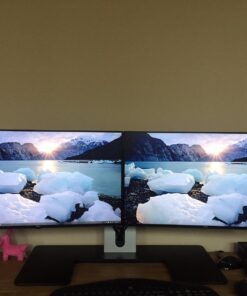 Dell MDS14 Dual Monitor Stand (5TPP7), Black/Silver 13 71W3E7JZR2L