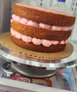 Kootek Aluminium Alloy Revolving Stand 12" Cakes Turntable with 12.7" Angled Frosting, 3 Comb Icing Smoother, Silicone Spatulas Pie Server/Cutter Baking Decorating Tools 34 71W3G3RtG L