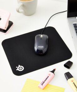 SteelSeries QcK Gaming Mouse Pad - Small Cloth - Optimized For Gaming Sensors Classic 42 71W3c0ZHvHL