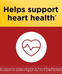 Nature Made CoQ10 100mg, Dietary Supplement for Heart Health Support, 72 Softgels, 72 Day Supply 72 Count (Pack of 1) 14 71W4L4aEELL