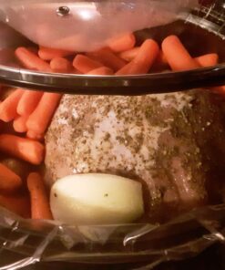 Crock-Pot 6-Quart Cook & Carry Oval Manual Portable Slow Cooker, Red - SCCPVL600-R 40 71W4TCFdsXL