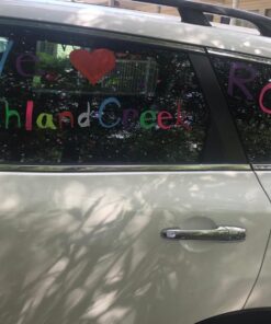 8 Washable Window Markers for Cars - 15mm Jumbo, 3 in 1 Nib, 28g Ink - Liquid Chalk Markers for Chalkboard, Blackboard, Glass, Bistro, Auto, Menu Board - Loved by Teachers, Kids, Artists, Businesses Neon - 15mm 8 Pack 49 71W4gCybYL