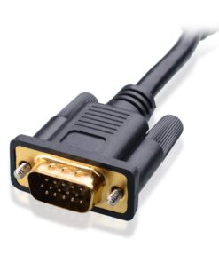 Cable Matters VGA to VGA Cable 50ft with Ferrites (VGA Cord, VGA Monitor Cable, Computer Monitor Cable, VGA Male to Male) 50 Feet 8 71W4gcveigL