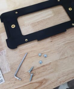 Rear Bumper License Plate Bracket for BMW 2000-2023, Plate Holder Set w 6 Screw Bolts & Wrench Kit, License Tag Mounting Kit, Quality Plate Holders 1 29 71W4lgzT7oL