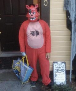 Rubie's Five Nights at Freddy's Youth Foxy Costume Large Orange 20 71W51ayIxL