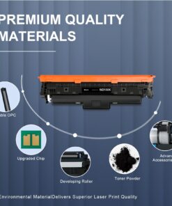 TEINO Compatible Xerox B205 | B210 | B215 Toner Cartridge Replacement for 106R04347 106R04346 High Yield 3,000 Pages use for Xerox B205NI B210DNI B215DNI Printer (Black, 1-Pack) 9 71W58DArJsL