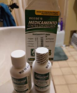 REESE'S PINWORM Medicine Liquid for Entire Family, Full Prescription Strength, 2 Oz 2 Fl Oz (Pack of 1) 26 71W5O4U HCL