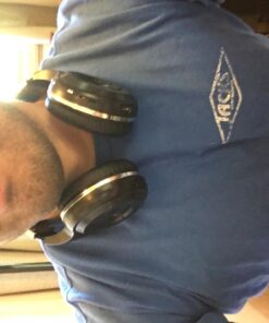 Bluedio V5.0 Bluetooth Headphones Over Ear, Wireless Bluetooth On-Ear Stereo Earphones Noise Cancelling, Soft Memory-Protein Earmuffs, w/Mic (Black) Black 47 71W5YYEexfL