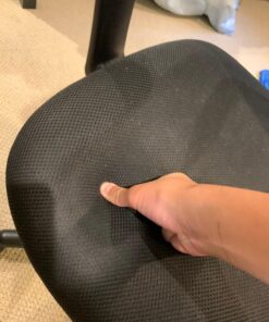 Amazon Basics Mesh Mid-Back Adjustable-Height 360-Degree Swivel Office Desk Chair with Armrests and Lumbar Support, Black 38 71W5k6tr2bL