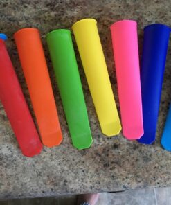 Mirenlife Silicone Ice Pop Molds,Popsicle Maker Molds,8 Vibrant Colors,Set of 8 42 71W5yxWIcsL