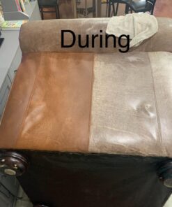 The Original Leather Recoloring Balm by Furniture Clinic - 16 Color Options - Leather Repair Kit for Furniture - Restore Couches, Car Seats, Clothing - Non-Toxic Leather Repair Cream (Medium Brown) Medium Brown 42 71W9c3xN0fL