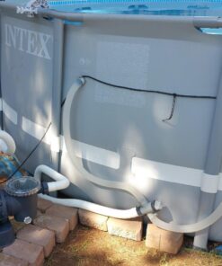 Intex Krystal Clear Sand Filter Pump for Above Ground Pools, 14-inch, 110-120V with GFCI 14 in Pump only 30 71WA0HQ1jdL