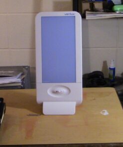 Verilux® HappyLight® Full-Size - UV-Free Therapy Lamp, Bright White Light with 10,000 Lux, Adjustable Brightness, 2 Interchangeable Lenses, Detachable Stand, and Wall Mountable 39 71WA8dl AfL