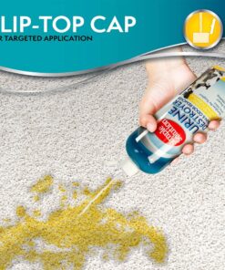 Simple Solution Urine Destroyer Enzymatic Cleaner | Pet Stain and Odor Remover with 2X Pro-bacteria Cleaning Power | 32 Ounces 32 oz Pour 13 71WAAFP7TBL