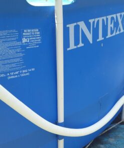 Intex Krystal Clear Sand Filter Pump for Above Ground Pools, 12-inch, 110-120V with GFCI 12 in Pump only 55 71WAP02ZR9L