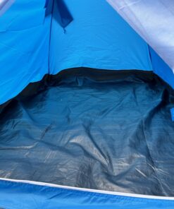 2-Person Camping Tent – Includes Rain Fly and Carrying Bag – Lightweight Outdoor Tent for Backpacking, Hiking, or Beach by Wakeman Outdoors Dome Blue 40 71WCWTjkC2L